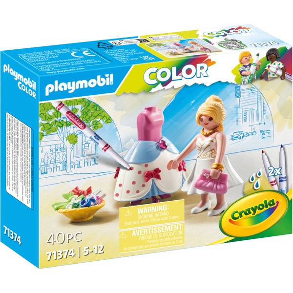 Playmobil - PLAYMOBIL Color: Fashion Show Designer (71374) - Leker