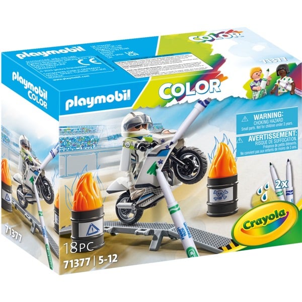 Playmobil - PLAYMOBIL Color: Motorbike (71377)