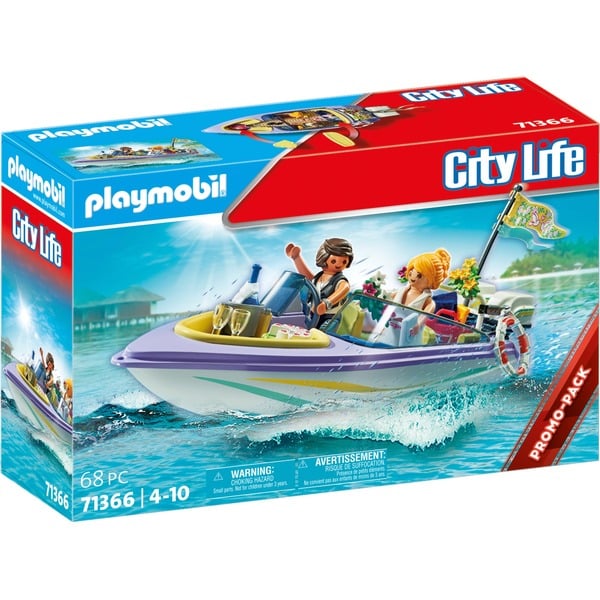 Playmobil - Honeymoon Speedboat Trip (71366) - Leker