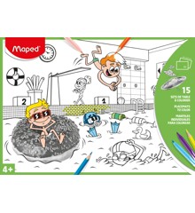 Maped - Photo Color Placemats to colour - Green