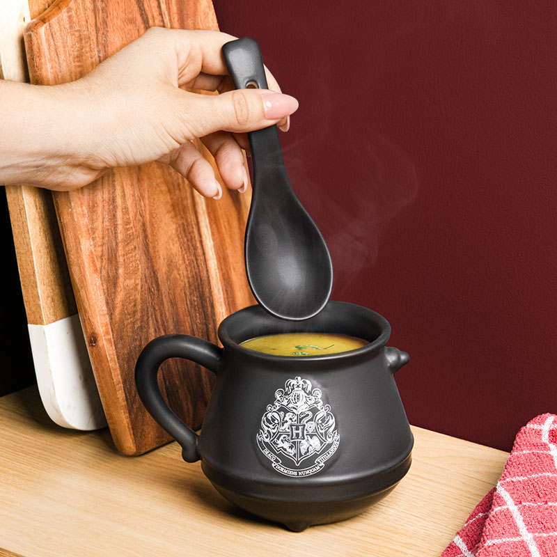 Cauldron Soup Mug and Spoon