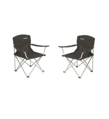 Outwell - Catamarca Foldbar Stol - Sort - 2 stk