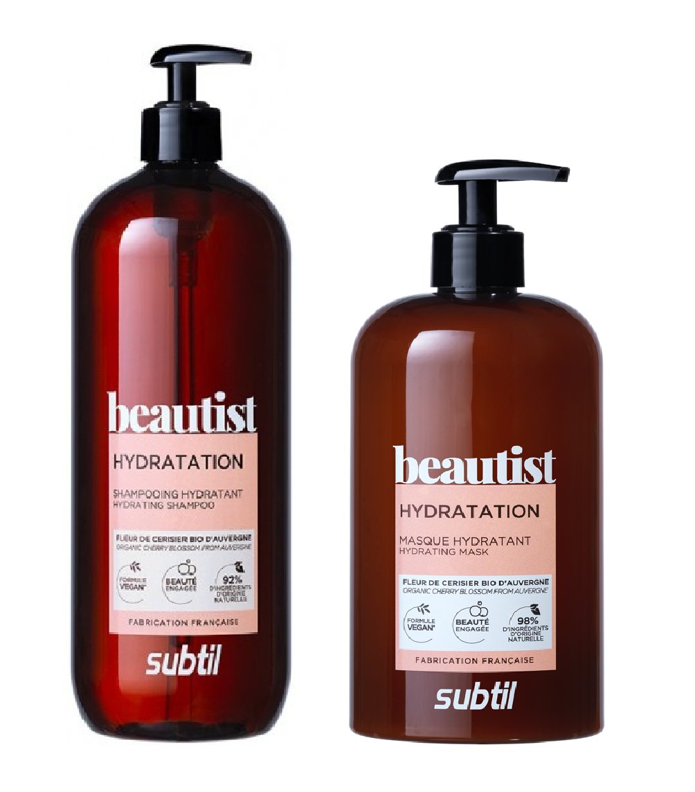 Subtil Beautist - Hydrating Shampoo 950 ml + Subtil Beautist - Hydrating Mask/Conditioner 500 ml - Skjønnhet