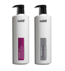 Subtil Color Lab Care - Frizz Cream Shampoo 1000 ml + Subtil Color Lab Care - Frizz Cream Mask/Conditioner 1000 ml