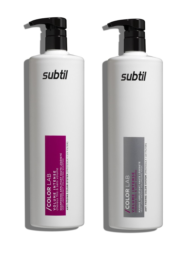 Subtil Color Lab Care - Volumizing Shampoo 1000 ml + Subtil Color Lab Care - Volumizing Mask/Conditioner 1000 ml - Skjønnhet
