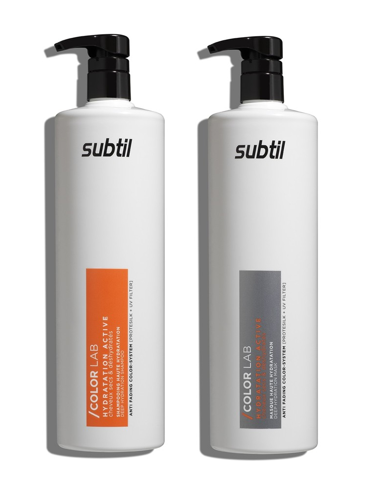 Subtil Color Lab Care - Hydration Shampoo 1000 ml + Subtil Color Lab Care - Hydration Mask/Conditioner 1000 ml - Skjønnhet
