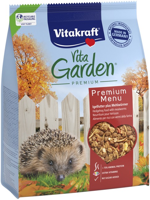 Vitakraft - Vita Garden® Premium Menu Hedgehog , 2,5kg