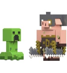 Minecraft - Legends Creeper vs Piglin Bruiser