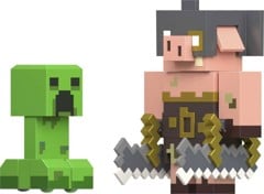 Minecraft - Legends Creeper vs Piglin Bruiser