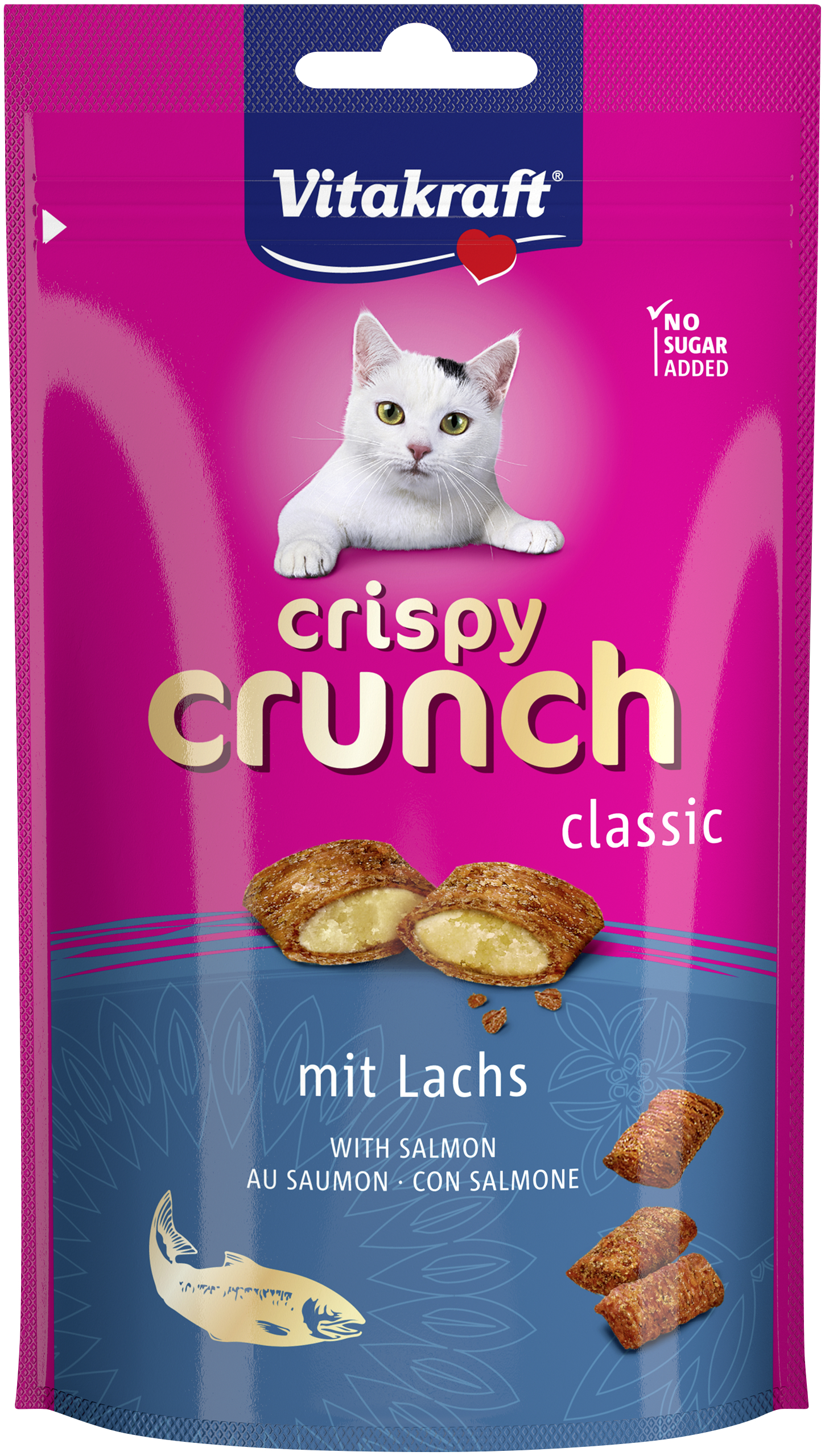 Vitakraft - Crispy Crunch med laks