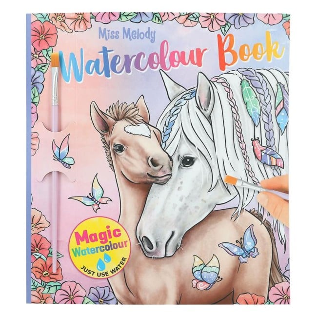 Miss Melody -Water Colour Book - (412576)