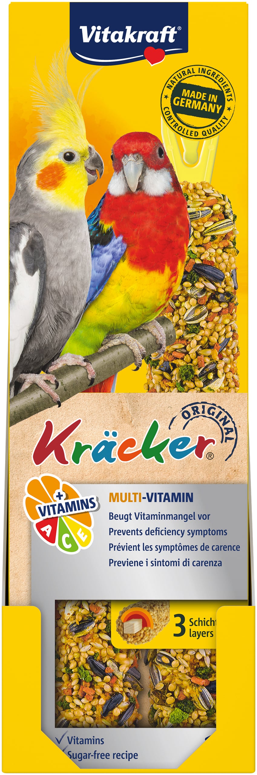 Vitakraft - Kräcker® multivitamin,  for parakeets