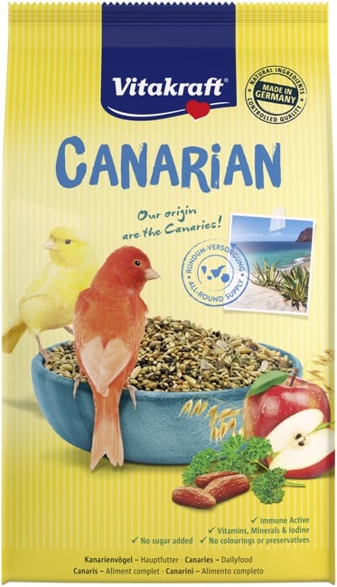 Vitakraft - BLAND 3 FOR 108 - CANARIAN til kanariefugle