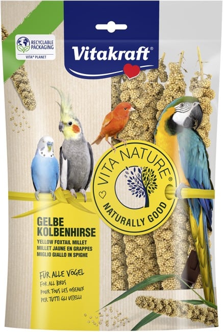 Vitakraft - Bland 4 for 119 - Vita Nature® Hirsekolber 300 g