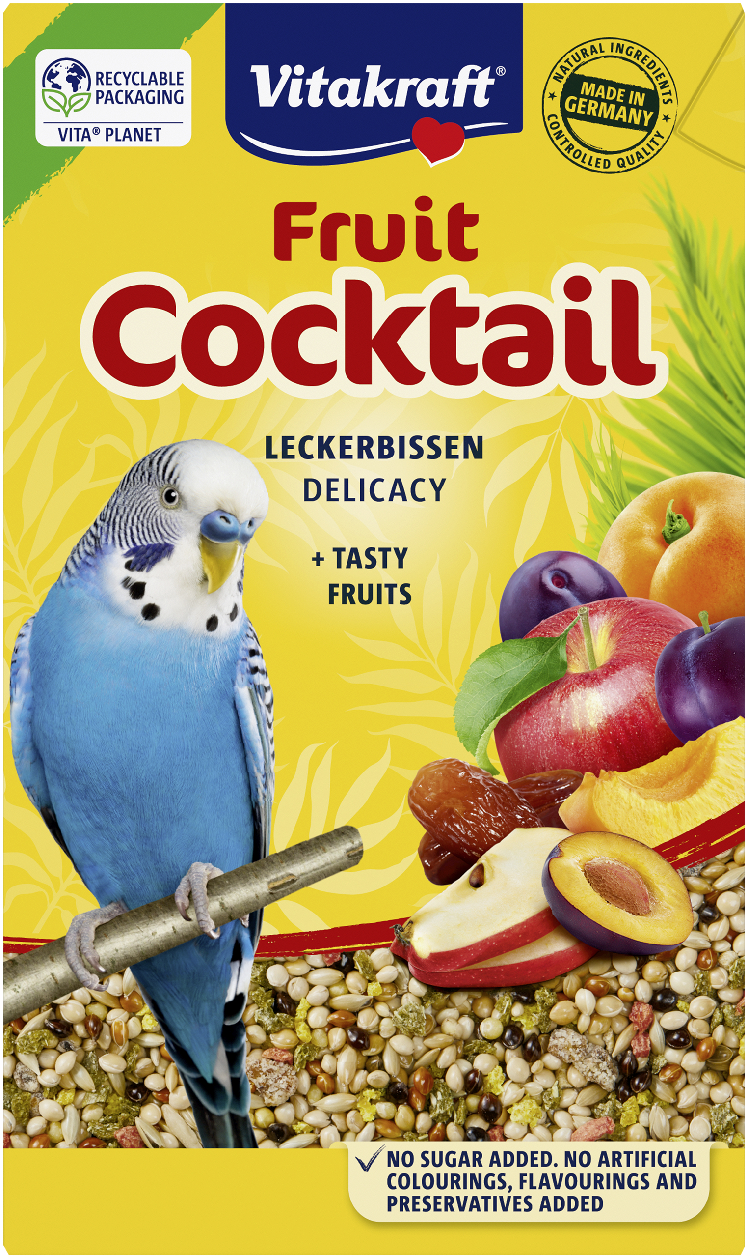 Vitakraft - Fruit Cocktail til undulat