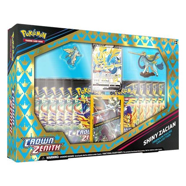 Pokémon - Sword & Shield 12.5 - Crown Zenith Premium Collection - Shiny Zacian