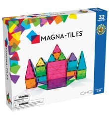 Magna-Tiles - Klare farver 32 stk.