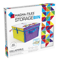 Magna-Tiles - 2-i-1 Opbevaringsboks & Interaktiv Legemåtte