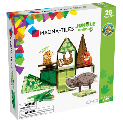 Magna-Tiles - Jungle Animals 25 pcs set (90222)