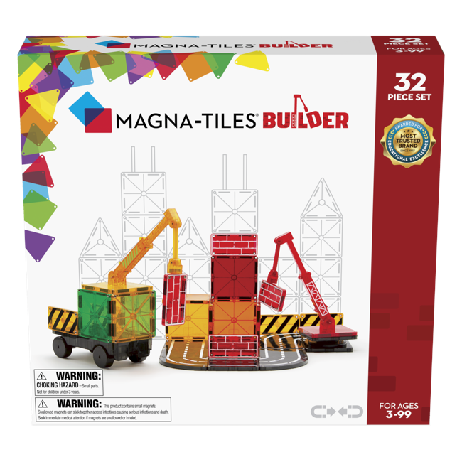 Magna-Tiles - Builder 32 pcs set - (90226)