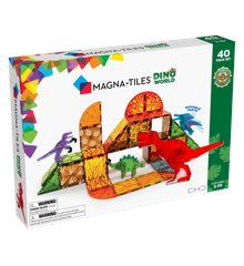Magna-Tiles - Dino World 40 pcs set - (90227)