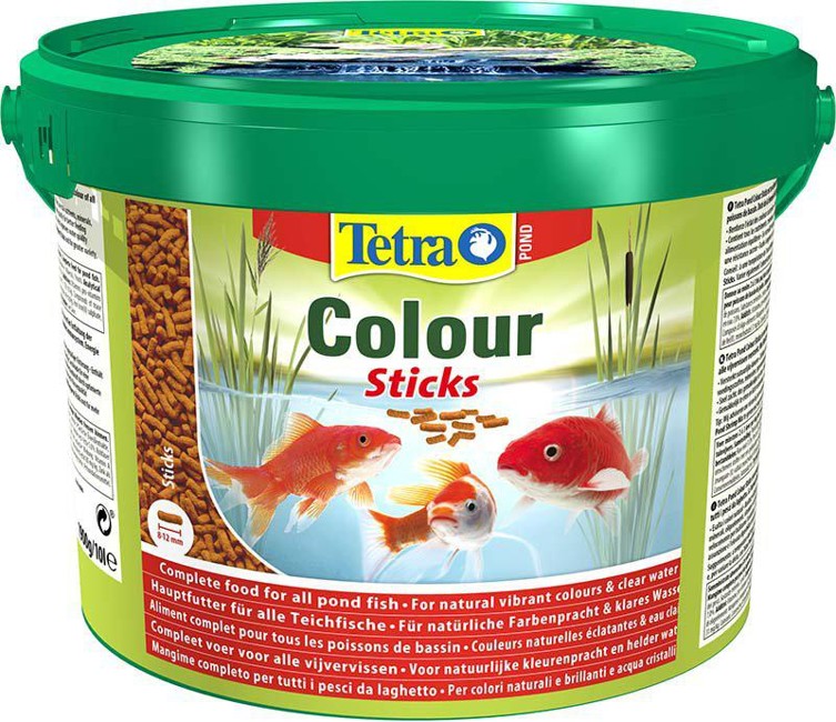 Tetra - Pond Colour 10L Sticks Havedamsfoder