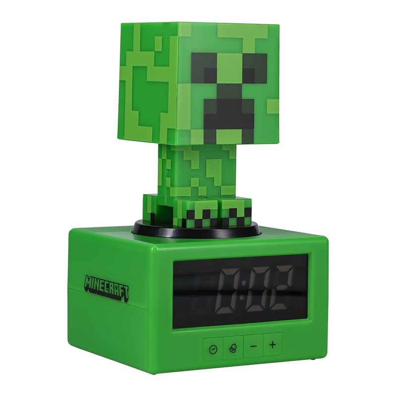 Minecraft - Creeper Icon Alarm Clock - Fan-shop