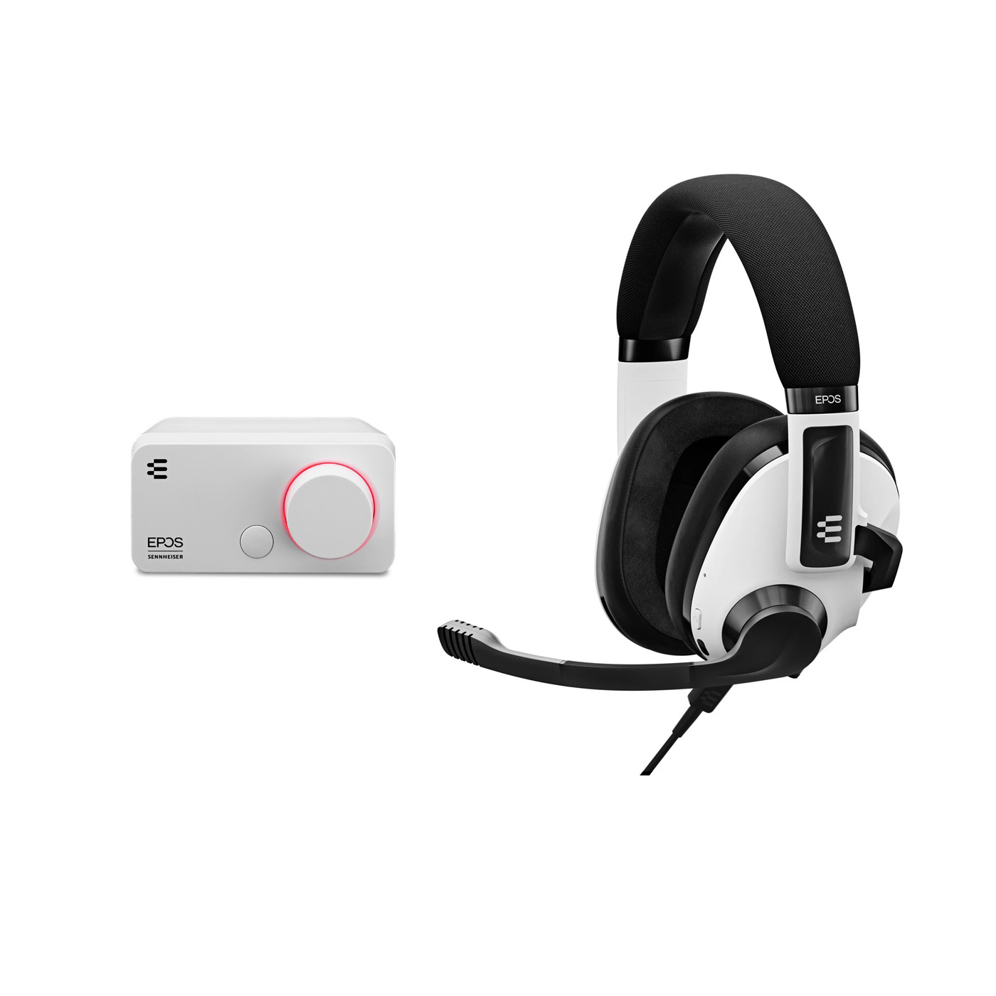 Epos - H3 Hybrid Gaming Headset White + GSX 300 External Sound Card - Bundle