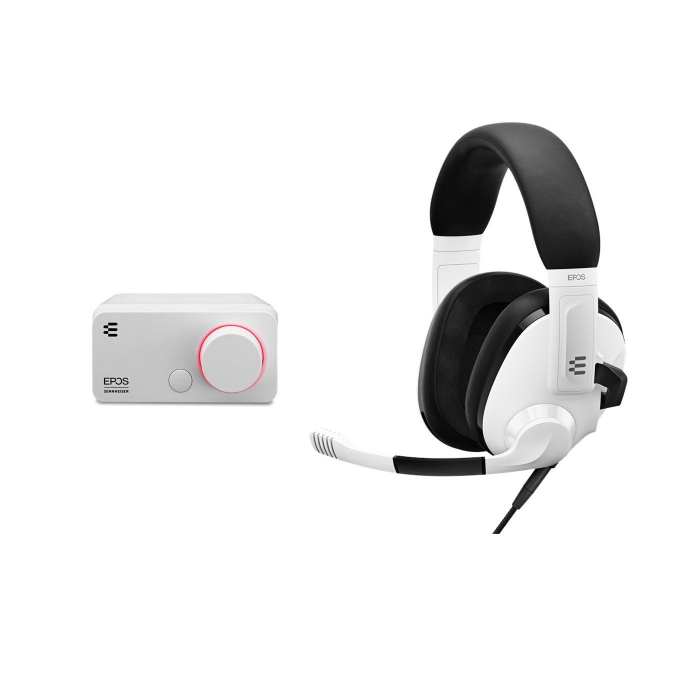 Epos - H3 Gaming Headset White + GSX 300 External Sound Card - Bundle