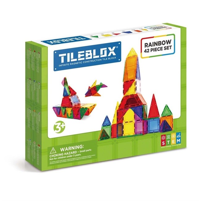 Tileblox - Rainbow 42 pcs set (912-1030004)
