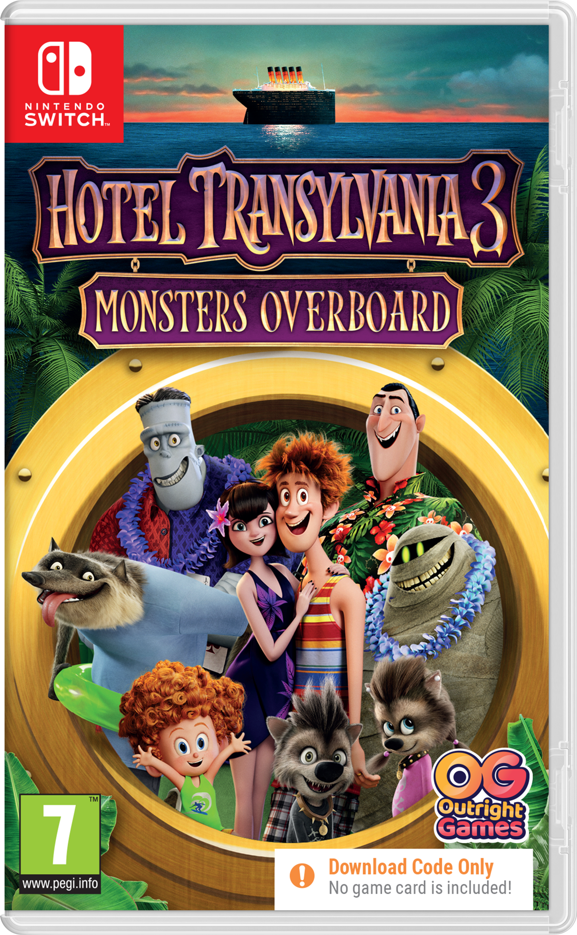 Hotel Transylvania 3: Monsters Overboard (Code in a Box) - Videospill og konsoller