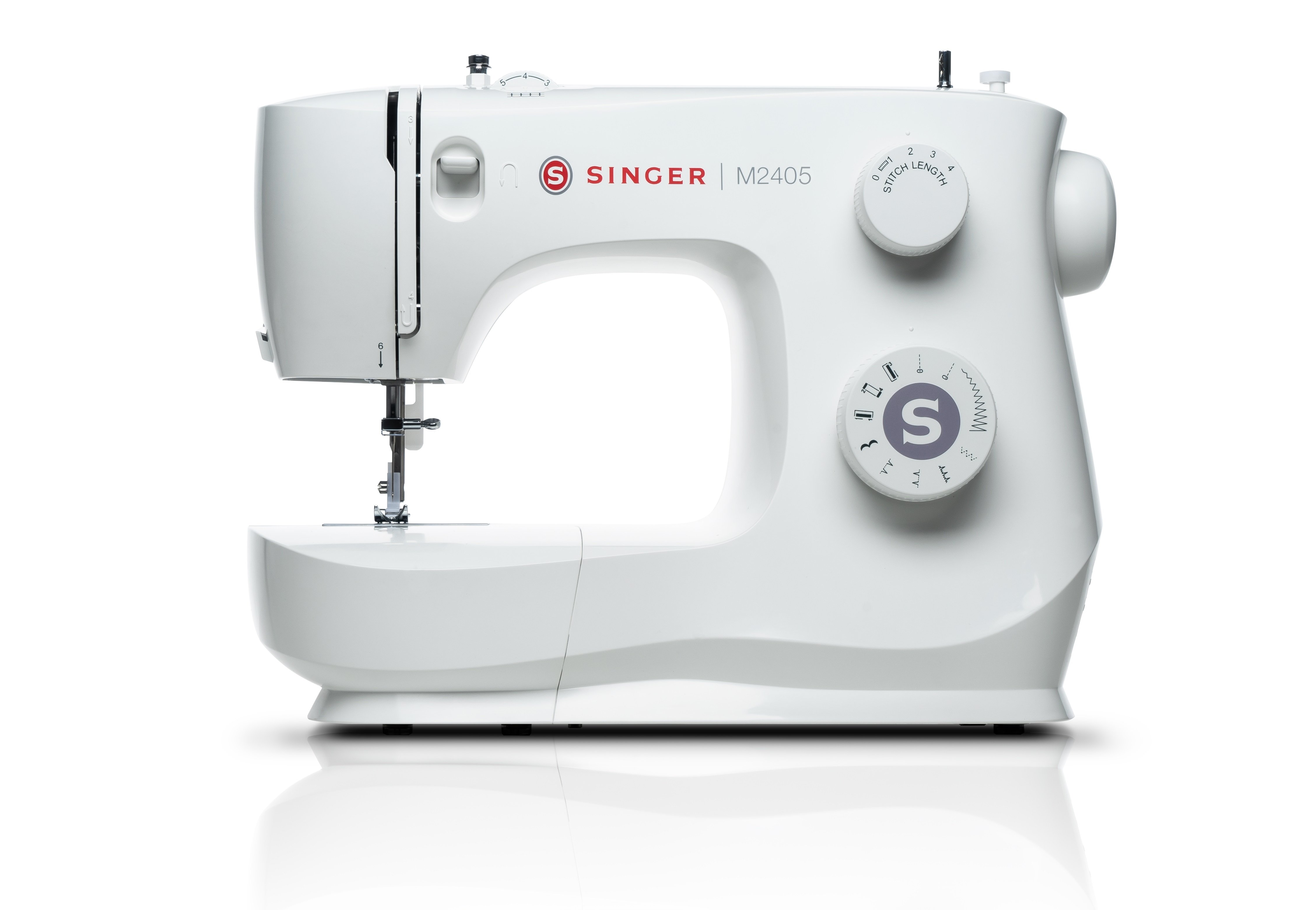 Singer - M2405 Sewing Machine - White
