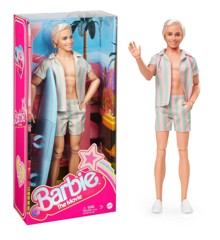 Barbie - Movie Beaching Ken with Surf Board (HPJ97)