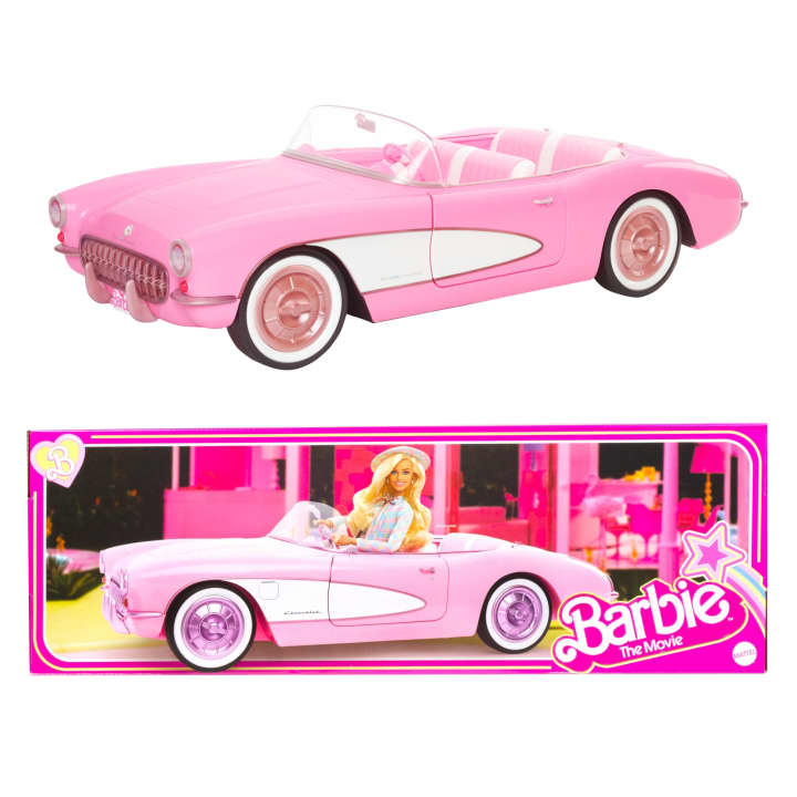 Barbie - Movie Collectible Pink Corvette (HPK02) - Leker