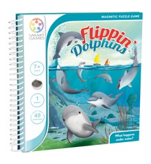 SmartGames - Magnetic Travel - Flippin Dolphins (Nordic) (SG2330)