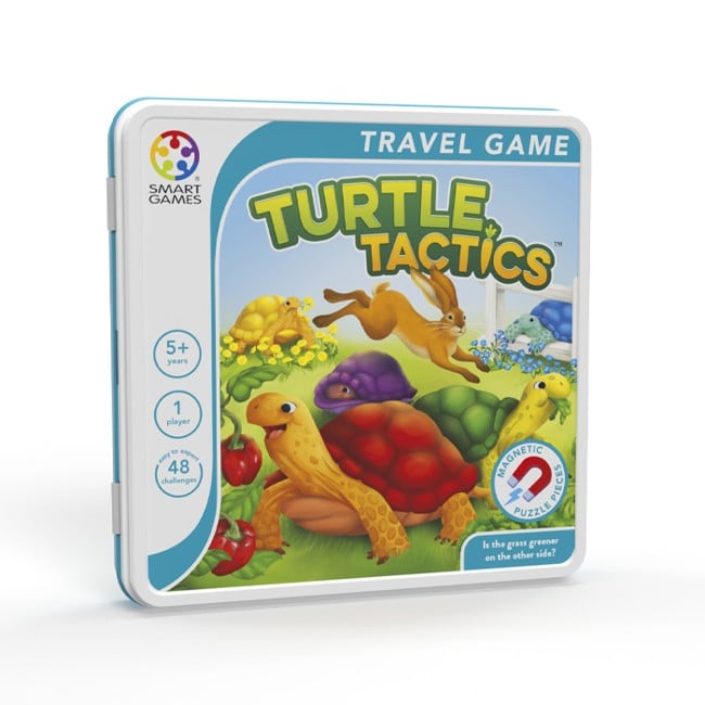SmartGames - Magnetic Travel Tin - Turtle Tactics (Nordic) (SG2508)