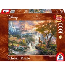 Schmidt - Thomas Kinkade: Disney - Bambi (1000 brikker)