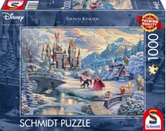 Schmidt - Thomas Kinkade: Disney - Beauty and the Beast’s Winter Enchantment (1000 pieces) (SCH6712)