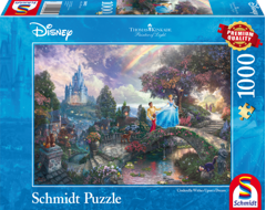 Schmidt - Thomas Kinkade: Disney Askepot (1000 brikker)