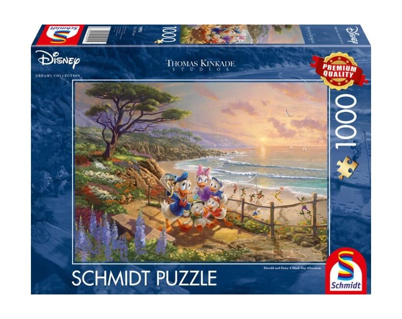 Schmidt - Thomas Kinkade: Disney - Donald & Daisy A Duck Day Afternoon (1000 pieces) (SCH9515)