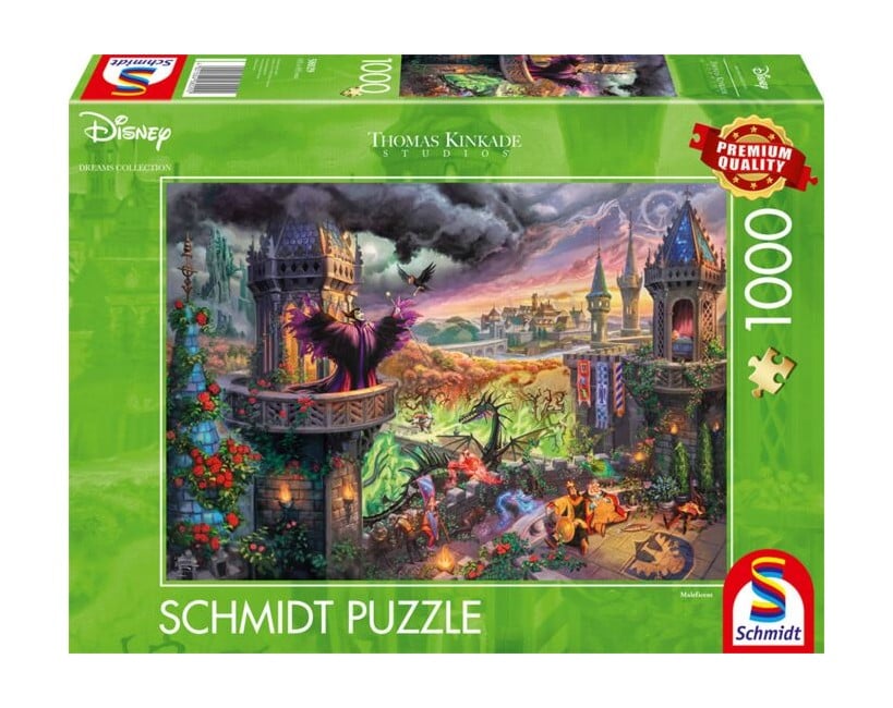 Schmidt - Thomas Kinkade: Disney Maleficent (1000 brikker)