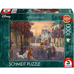 Schmidt - Thomas Kinkade: Disney - Aristocats (1000 brikker)