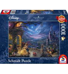 Schmidt - Thomas Kinkade: Disney - The Beauty and the Beast Dancing in the Moonlight (1000 pieces) (SCH4848)