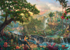 Schmidt - Thomas Kinkade: Disney - Junglebogen (1000 brikker) thumbnail-2