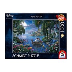 Schmidt - Thomas Kinkade: Disney Den Lille Havfrue og Prins Eric (1000 brikker)