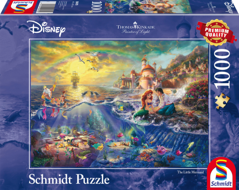 Schmidt - Thomas Kinkade: Disney - Den Lille Havfrue Ariel (1000 brikker)