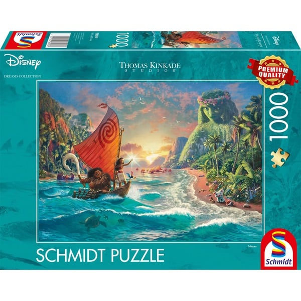 Schmidt - Thomas Kinkade: Disney Moana (1000 Pieces) (SCH8030) - Leker