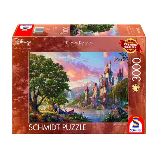 Schmidt  - Thomas Kinkade: Disney Belle's Magical World (3000 pieces) (SCH7372)