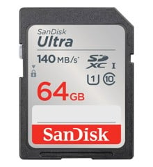 SANDISK - SDXC Ultra 64GB 140MB/s