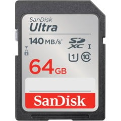 SANDISK - SDXC Ultra 64GB 140MB/s